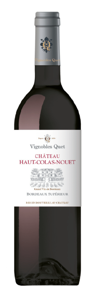 Bouteille château haut colas nouet