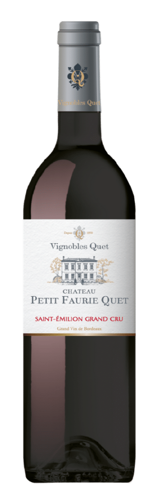 Bouteille château petit faurie